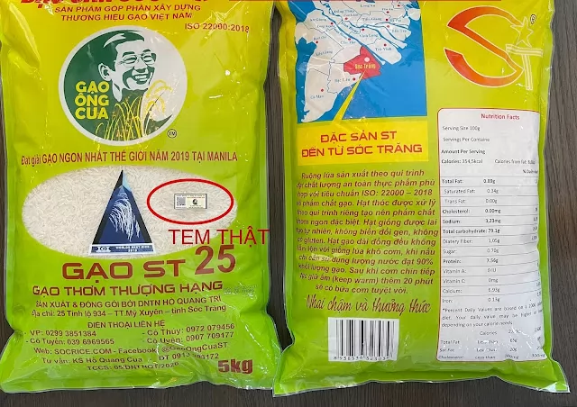 Bài toán bảo vệ thương hiệu gạo ST25 và những trăn trở1