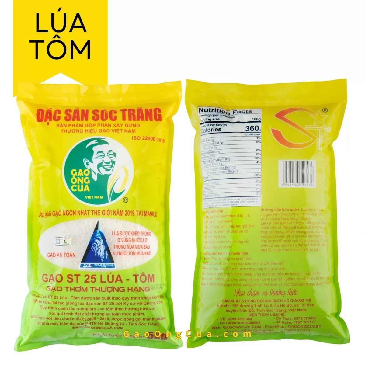 Chọn gạo ST25 Ông Cua nào cho phù hợp?1