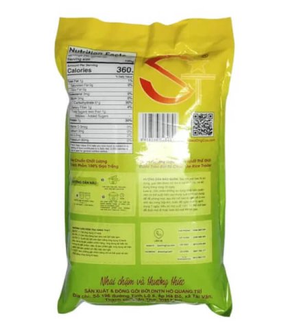 Gạo ngon ST25 Ông Cua Lúa Tôm đóng gói 5kg